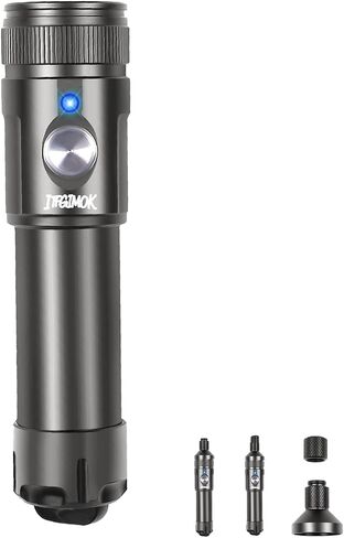 Super Bright Dive Light, IP68 Waterproof Flashlight with 3 Adjustable Beams (3° Spot/24° Flood/72° Wide), for Underwater Photography, Macro Video, Night Diving in Saudi Arabia