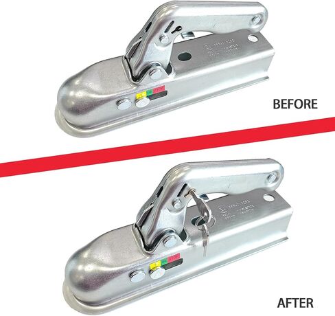 أقفال وصلات مقطورة شديدة التحمل + مفاتيح نحاسية مضادة للسرقة مناسبة لقوارب القوافل in Kuwait