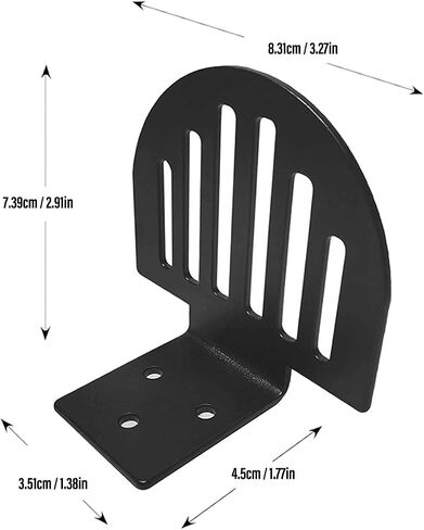 Fockety 25 Pcs Standing Snow Guards, Heavy Duty Carbon Steel Roof Snow Stops with Seal Gaskets & Screws, Prevent Sliding and Ice, Winter Supplies in Saudi Arabia
