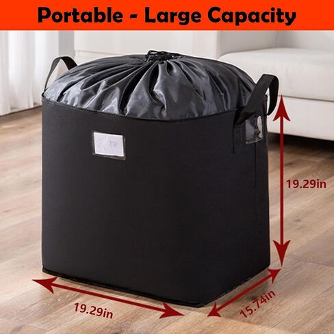 Travel Duffel Bags, Suitcase Organizer Bags, Carry-On Luggage Accessories with Large Laundry & Toiletry Bag, Must-Have for Airplane, Road Trip & Camping in Saudi Arabia
