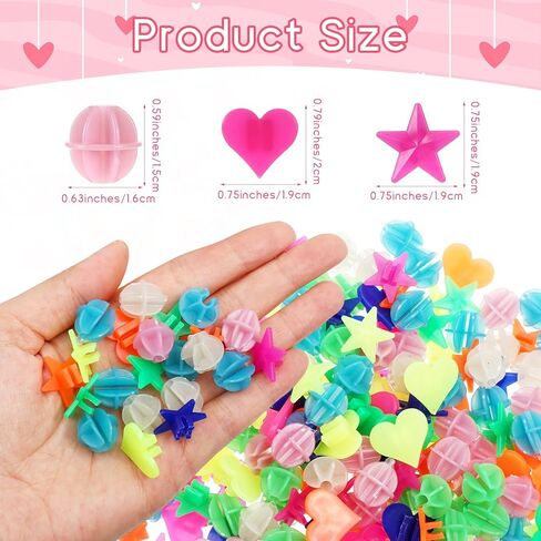 210 قطعة من الخرز المتكلم بالدراجة يتوهج في الظلام، ملون للدراجات، مشبك بلاستيكي لركوب الدراجات، خرز عجلة الدراجة، خرز متنوع الألوان، خرز لتزيين دائري لإصدار أصوات in Kuwait