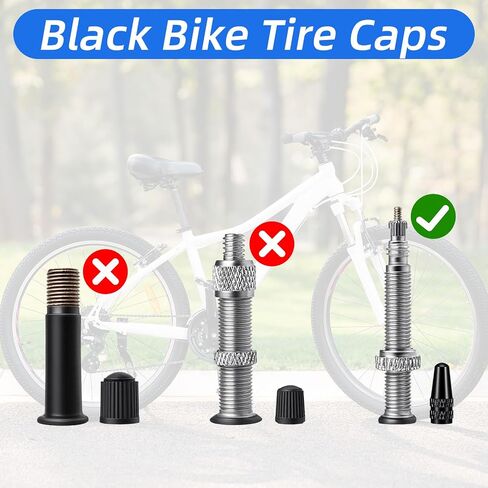 20 Pieces Presta Valve Caps, 10 Colors Bike Valve Cap, Presta Valve Stem Cap Dust Covers Aluminum Bike Tire Caps French Bicycle Air Tire Caps in Saudi Arabia
