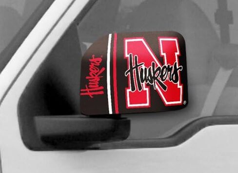 Fanmats University of Nebraska Mirror Cover, Large in Saudi Arabia
