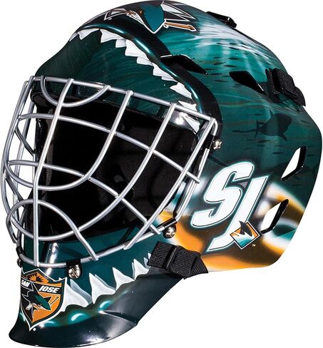 San Jose Sharks Unsigned Franklin Sports Replica Goalie Mask - Unsigned Mask in Saudi Arabia