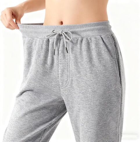 Joggers for Women Lightweight Cuffed Ankles Comfort Womens Sweatpants with Pockets Fall Sweat Pants Workout Jounge in Saudi Arabia