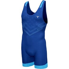 بدلة مصارعة Takedown للرجال - معدات مصارعة خفيفة الوزن ومناسبة للضغط لرفع الأثقال والتدريبات in Kuwait