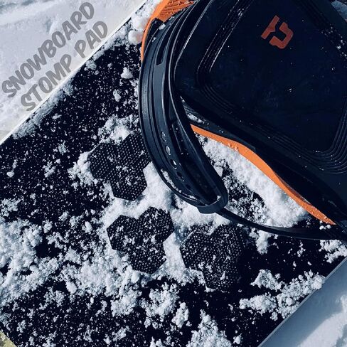 STOMPDEX® Snowboard Stomp Pads - 6 Pack | Made in USA in Saudi Arabia