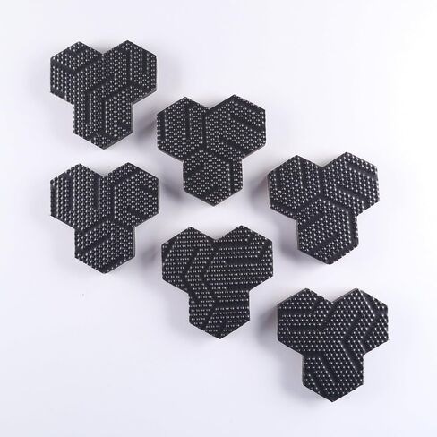 STOMPDEX® Snowboard Stomp Pads - 6 Pack | Made in USA in Saudi Arabia