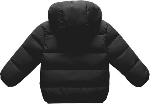 Boys Winter Coat Loose Parka Puffer Down Jackets Cute Zip Up Fall Coat Fleece With Hood Quilted Clothes With Pockets in Saudi Arabia