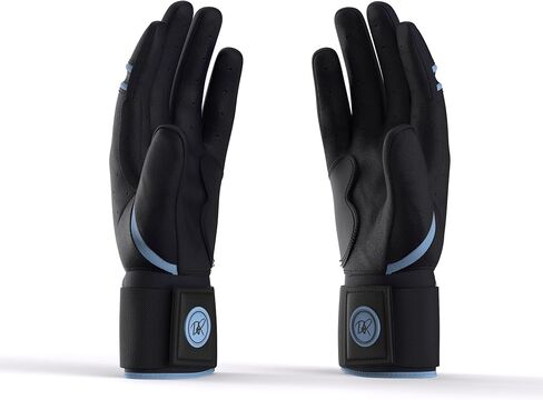 Drip & Rip Baller Series - Youth Batting Gloves + Adult Batting Gloves - for Softball and Baseball - Long Cuff Leather Style for Adult and Youth in Saudi Arabia