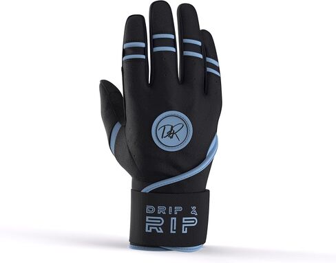 Drip & Rip Baller Series - Youth Batting Gloves + Adult Batting Gloves - for Softball and Baseball - Long Cuff Leather Style for Adult and Youth in Saudi Arabia