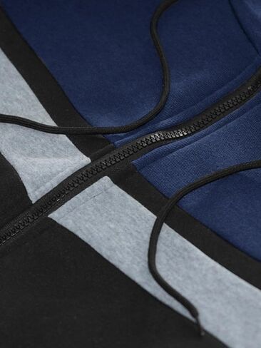 Hakjay Hoodie Tracksuit 2 Pieces Set for Men Athletic Sports Jogging Sweatsuit Set Casual Zipper Outfit in Kuwait