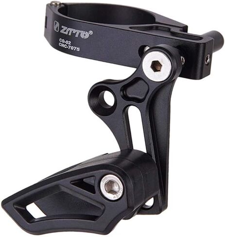 Bike Chain Guide for Single Speed Bikes, 35mm Chainring, High Strength Aluminum Alloy Chain Retention System in Saudi Arabia