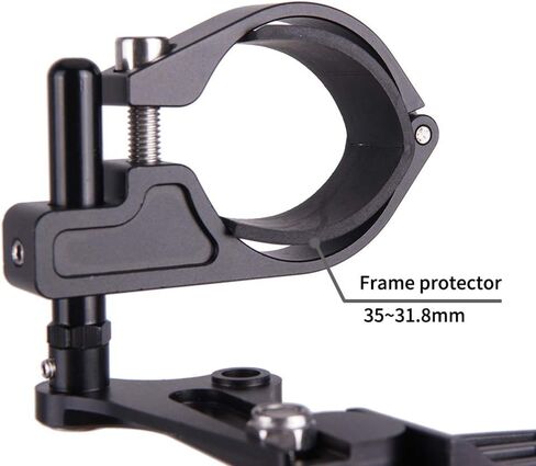 Bike Chain Guide for Single Speed Bikes, 35mm Chainring, High Strength Aluminum Alloy Chain Retention System in Saudi Arabia