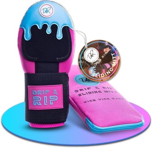 Drip & Rip Sliding Mitt Youth for Baseball & Softball - Ice Cream Sliding Mit Design with Hand Protection - Base Running, Breathable, Durable, Ambidextrous - Ages 10+ in Kuwait