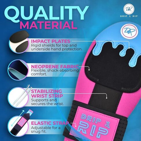 Drip & Rip Sliding Mitt Youth for Baseball & Softball - Ice Cream Sliding Mit Design with Hand Protection - Base Running, Breathable, Durable, Ambidextrous - Ages 10+ in Kuwait