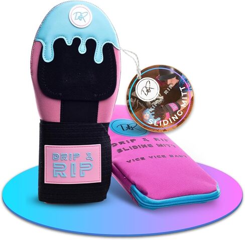 Drip & Rip Sliding Mitt Youth for Baseball & Softball - Ice Cream Sliding Mit Design with Hand Protection - Base Running, Breathable, Durable, Ambidextrous - Ages 10+ in Kuwait