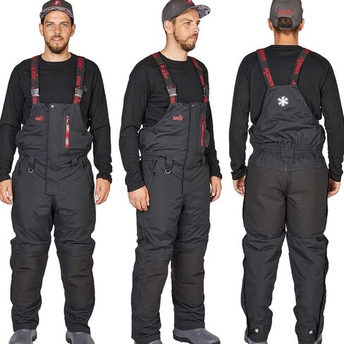 NORFIN Extreme 5 Bibs, Fishing Pants, Waterproof Insulated & Breathable, Wind Resistant, HOLLOFIL Insulated NORTEX Breathable in Saudi Arabia