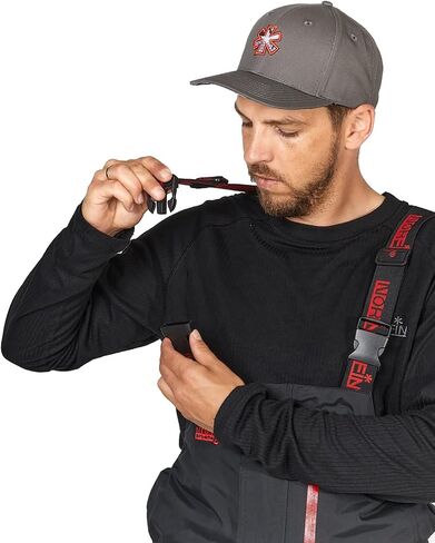 NORFIN Extreme 5 Bibs, Fishing Pants, Waterproof Insulated & Breathable, Wind Resistant, HOLLOFIL Insulated NORTEX Breathable in Saudi Arabia