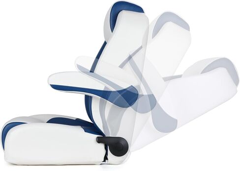 Premium Reclining Pontoon High Back & Low Back Captain's Chair Boat Bucket Seat with Removable Armrest in Saudi Arabia