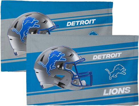NORTHWEST NFL Detroit Lions 2-Pack Fan Towel Set, 16" x 25" Each, Swipe, Team Colors in Saudi Arabia