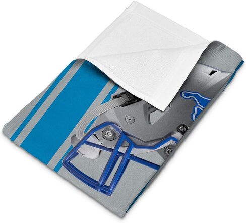 NORTHWEST NFL Detroit Lions 2-Pack Fan Towel Set, 16" x 25" Each, Swipe, Team Colors in Saudi Arabia
