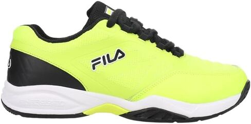 Fila Kids Boys Axilus Lace Up Tennis Sneakers Shoes - Yellow - Size 2.5 M in Saudi Arabia