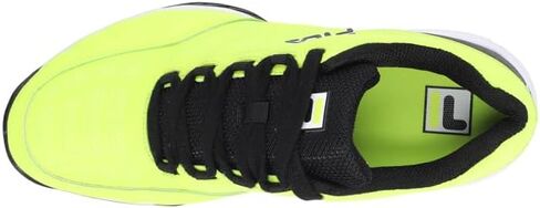 Fila Kids Boys Axilus Lace Up Tennis Sneakers Shoes - Yellow - Size 2.5 M in Saudi Arabia