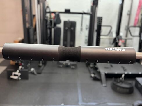 Barbell Pad Squat Pad Designed Specifically for Zercher Squats - Great for Zercher Squats, Front Squats and Hip Thrusts — Extra Long Length—Fit Standard and Olympic Bars Perfectly in Saudi Arabia
