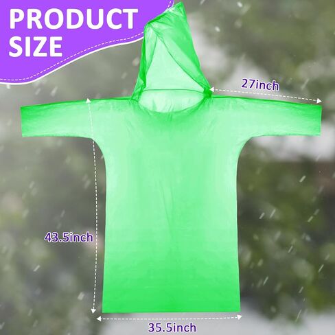 Pasimy 150 Pcs Disposable Rain Ponchos Bulk for Adults Emergency Ponchos with Hood for Man Women Travelling Camping Hiking in Saudi Arabia