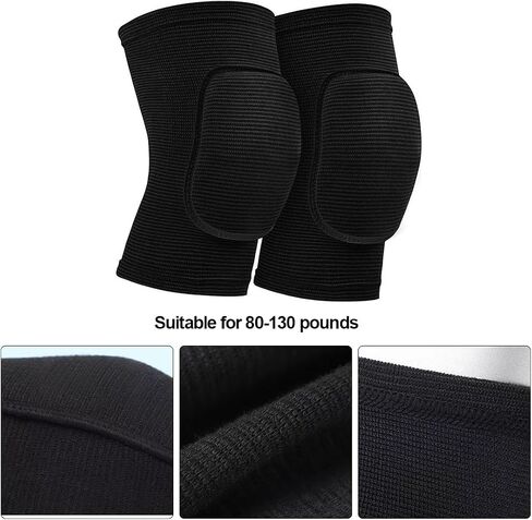 2 Knee Pads for Fitness & Yoga, Breathable Elastic Support for Exercise & Workouts in Saudi Arabia
