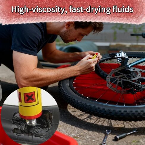 Bike Tire Repair Kit, 80 PCS Bike Tube Patch Kit with Bike Tire Levers, Bike Tire Patch and Tire Repair Glue, Bike Patch Kit for Mountain and Road Bike in Saudi Arabia