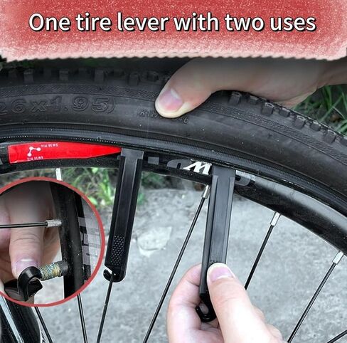 Bike Tire Repair Kit, 80 PCS Bike Tube Patch Kit with Bike Tire Levers, Bike Tire Patch and Tire Repair Glue, Bike Patch Kit for Mountain and Road Bike in Saudi Arabia
