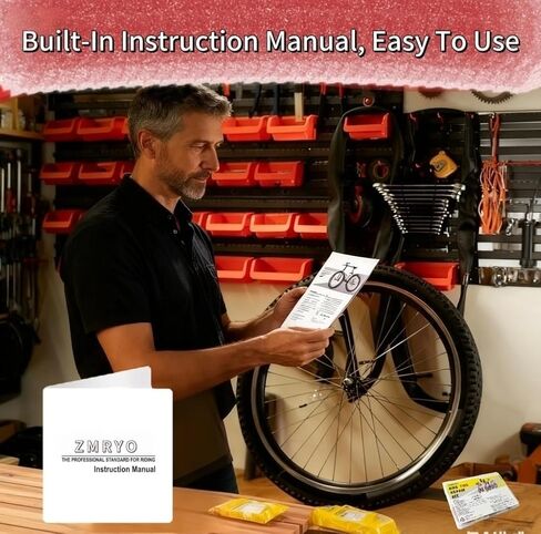 Bike Tire Repair Kit, 80 PCS Bike Tube Patch Kit with Bike Tire Levers, Bike Tire Patch and Tire Repair Glue, Bike Patch Kit for Mountain and Road Bike in Saudi Arabia