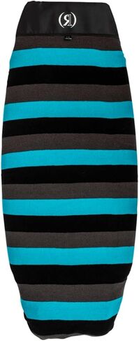 Ronix Surf Sock - Wide Nose - Aqua Blue/Black/Grey - Up To 6' in Saudi Arabia