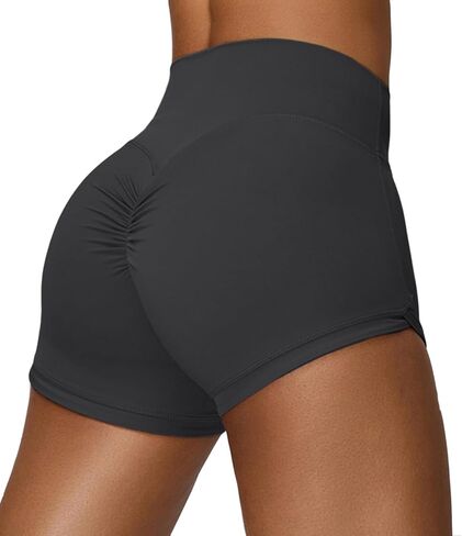 Women's Biker Shorts No Front Seam High Waist Workout Gym Yoga Running Shorts in Saudi Arabia