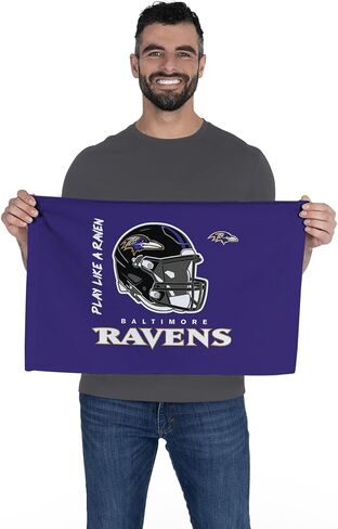 Northwest Baltimore Ravens NFL Rally - منشفة رالي 18 × 15 بوصة in Saudi Arabia