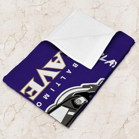 Northwest Baltimore Ravens NFL Rally - منشفة رالي 18 × 15 بوصة in Saudi Arabia