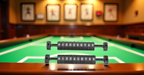 2pcs Table Football Counter 10 Numbers Scoring Score Counter Indicator for Standard Foosball Tables(Black) in Saudi Arabia