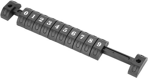 2pcs Table Football Counter 10 Numbers Scoring Score Counter Indicator for Standard Foosball Tables(Black) in Saudi Arabia
