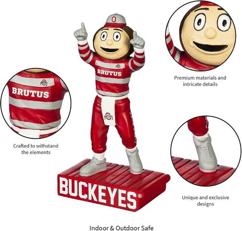 Team Sports America NCAA Ohio State University Fun Colorful Mascot Statue 12 Inches Tall in Saudi Arabia