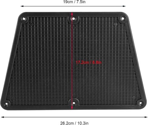 Plastic Transom Outboard Plate Pad for Inflatable Boat Yacht Kayak Canoe Fishing Boat Black Sturdy Motor Mount Transom Pad Heavy Duty Outboard Plate for Inflatable Boat in Saudi Arabia