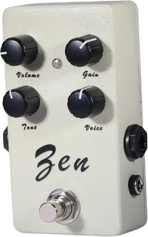 Zen Boutique Handwired Overdrive Pedal - Enhanced Clarity & Dynamics | Vintage Amp-Style Tone | True Bypass | 9V Center Negative in Saudi Arabia