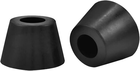 CHICIRIS 30x20mm Rubber Feet Anti Vibration Stand for Speaker Guitar Amplifier, Set of 4 Pads with Screws, Ideal for Minimizing Vibration and Enhancing Sound Quality in Saudi Arabia
