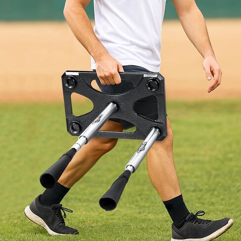 5 Position Batting Tee,Hitting Tee Height Adjustable 24-46 Inch Baseball Tee with 2 Rubber Top,Aluminum Pole,Metal Base Softball Tee for All Players Practice Inside, Middle,Outside in Kuwait