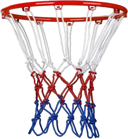 Basketball Net Replacement – Heavy Duty All-Weather Anti-Whip Basketball Hoop Net, 12 Loops, Fits Standard Indoor & Outdoor Rims,Basketball Accessories, Rim Not Included in Saudi Arabia