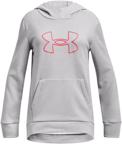 سترة بغطاء للرأس بشعار كبير من الصوف للفتيات من Under Armour in Saudi Arabia