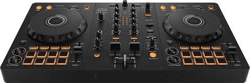 Pioneer DJ DDJ FLX4 2-Channel DJ Controller - Black Bundle with Gator Case, Headphones, and Austin Bazaar Polishing Cloth in Kuwait