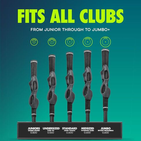 مدرب قبضة الجولف GOLF-GRIP™ للاعبي الجولف الذين يستخدمون اليد اليسرى واليمنى - مساعد تدريب الجولف سهل الارتداء لوضع اليد المناسب وتقنية التأرجح - ضرب بشكل مستقيم ولقطات أطول وإصلاح الشرائح أو الخطافات in Saudi Arabia
