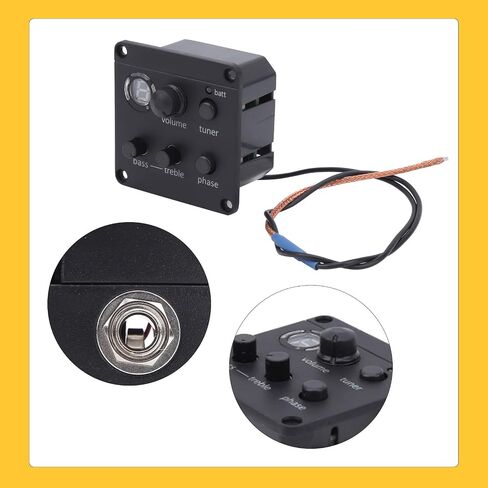 أنظمة Preamp المدمجة، 3، التحكم في مستوى الصوت/تشكيل النغمة/المرحلة، موالف LED، سهل التركيب، بصمة قدم صغيرة، التقاط جيتار صوتي من Sonicore in Saudi Arabia